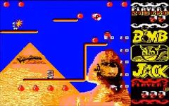 une photo d'Ã©cran de Bomb Jack sur Amstrad CPC